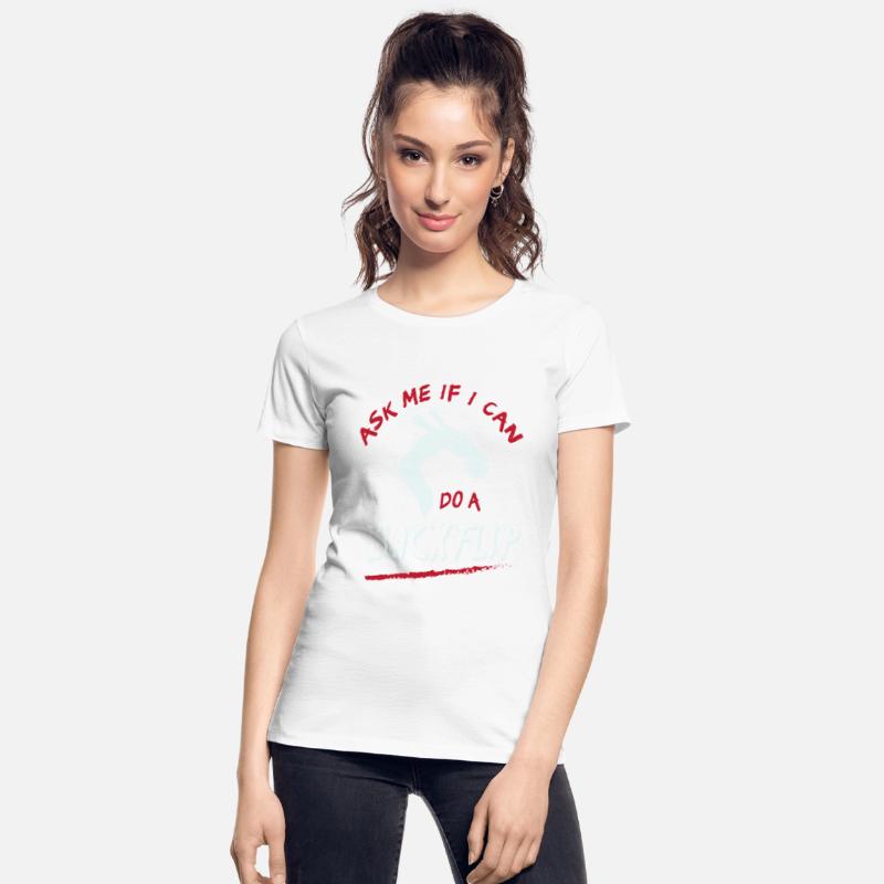 Ask Me If I Can Do A Back Flip Motif