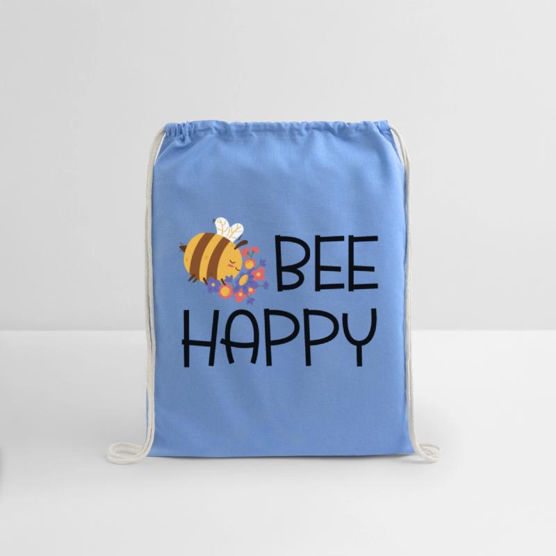 Bee happy schwarz