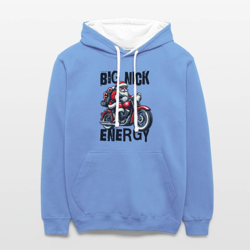 Big Nick Energy - Santa on a Motorcycle