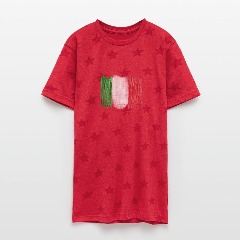 Child like Crayon Illustration Of The Italian Flag