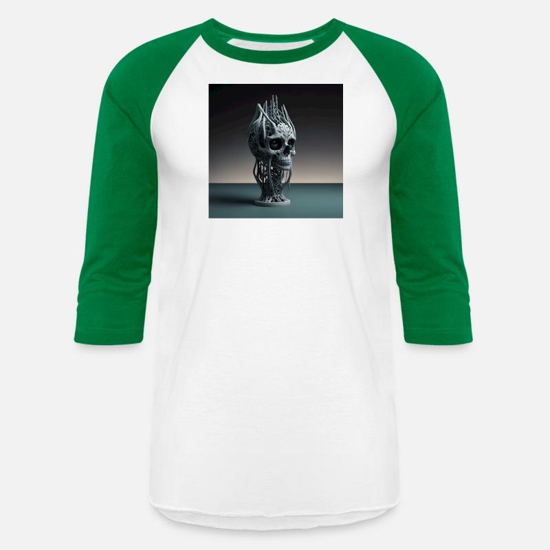 Digital Skull: A Fusion of Nature and Technology