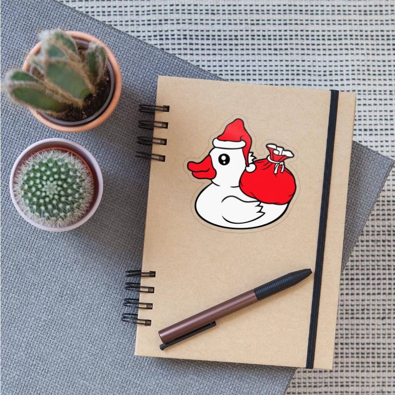 Duck Sack Cap Santa Claus Christmas Advent Party