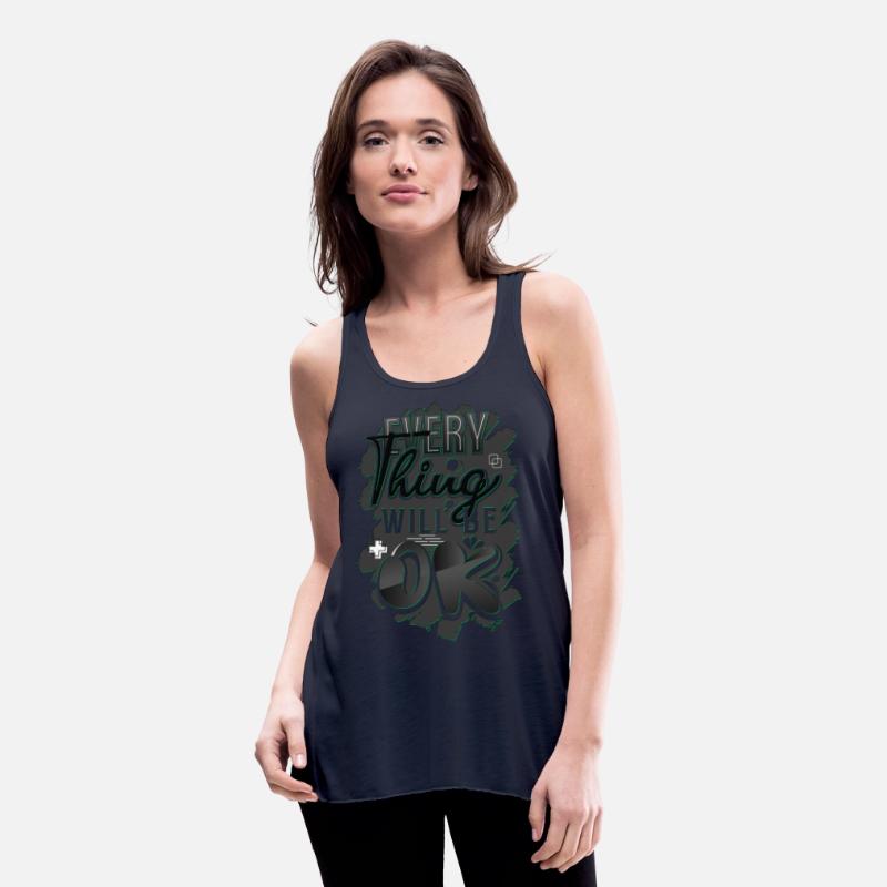 Every Thing Will Be Ok Motivational Quotes bw