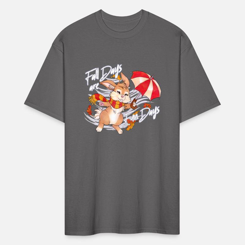 Fall Days are Fun Days - Cute Bunny in Fall