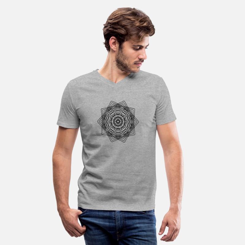 Geometric Square Mandala Square Shape