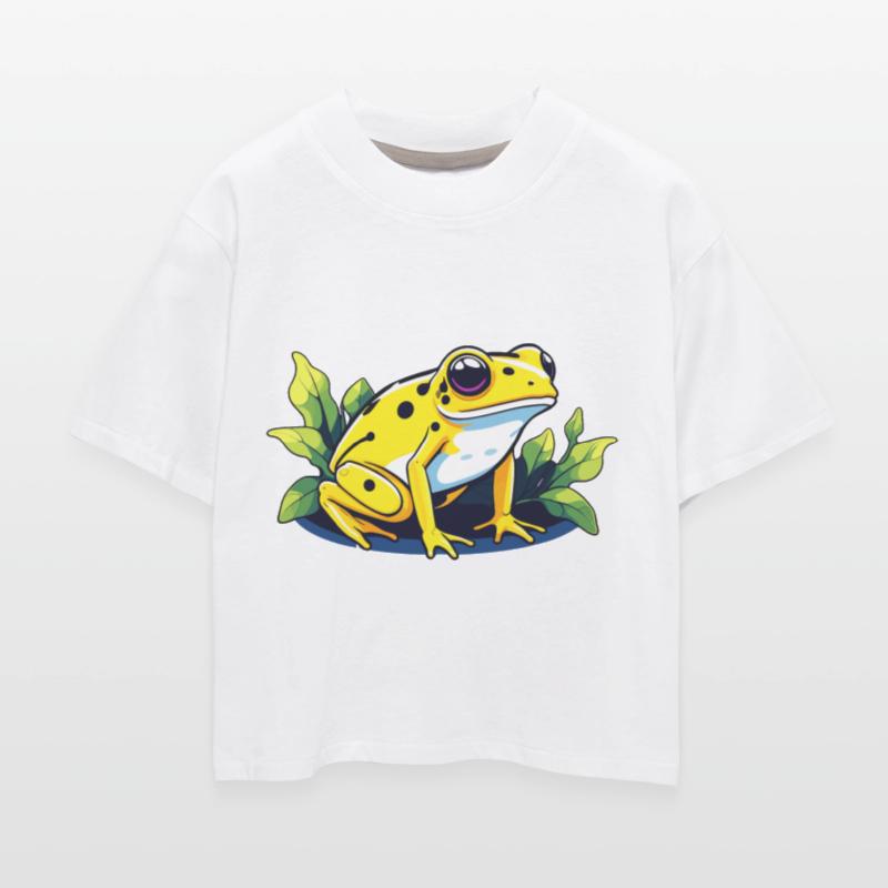 Golden Poison Frog Illustration