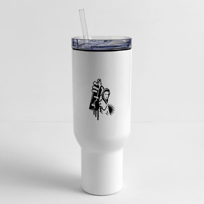 Graffiti Sprayer in Urban Street Art Style