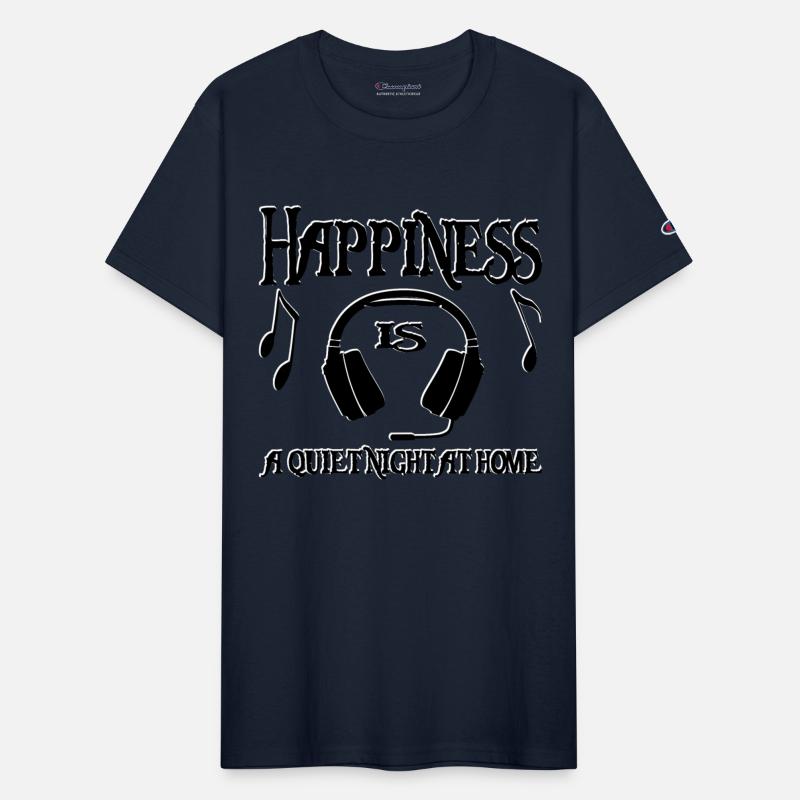 Happiness is a quiet night at home