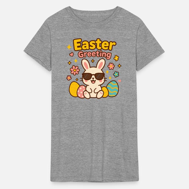 Happy Easter Greeting, Easter bunny Eggs shirts