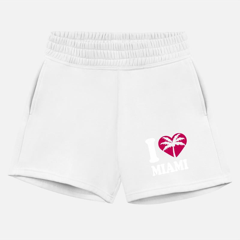 I Love Miami Beach USA Heart Palm America Vacation