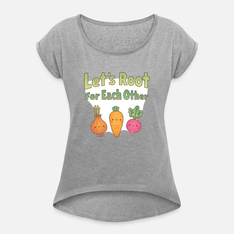Lets Root For Each Other Vegetables Pun