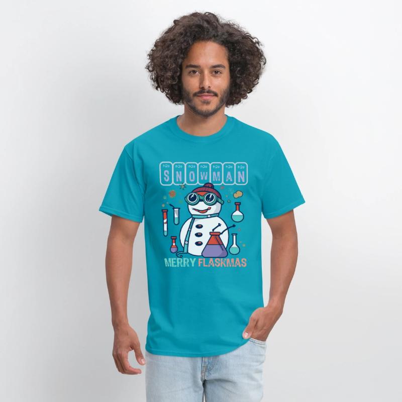Merry Flaskmas - For Science Scientist Christmas