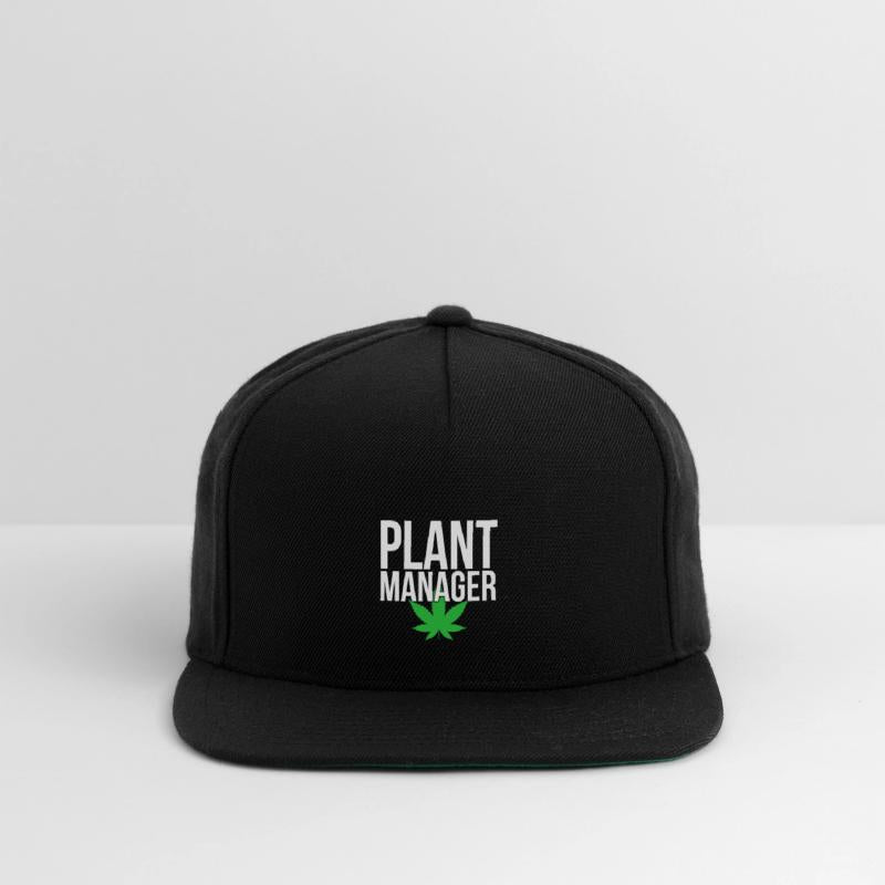 Plant Manager Marijuana Leaf Funny Weed Stoner