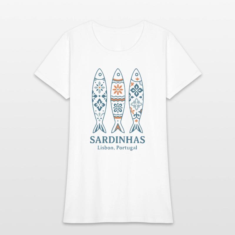 Sardinhas Lisboa Vibes | Portuguese Tile Fish