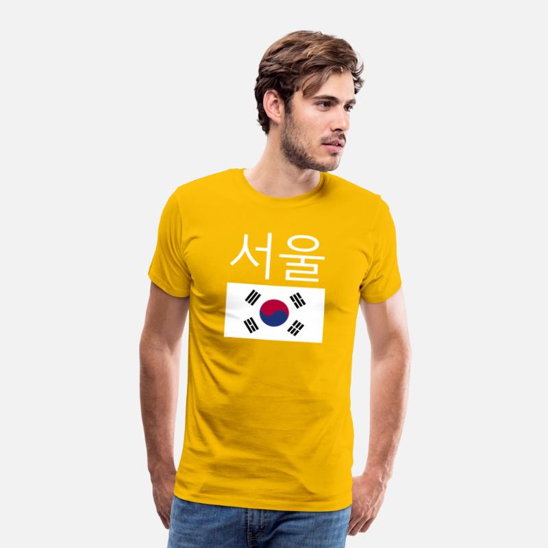 Seoul South Korea Hangul Korean Flag Taeguk