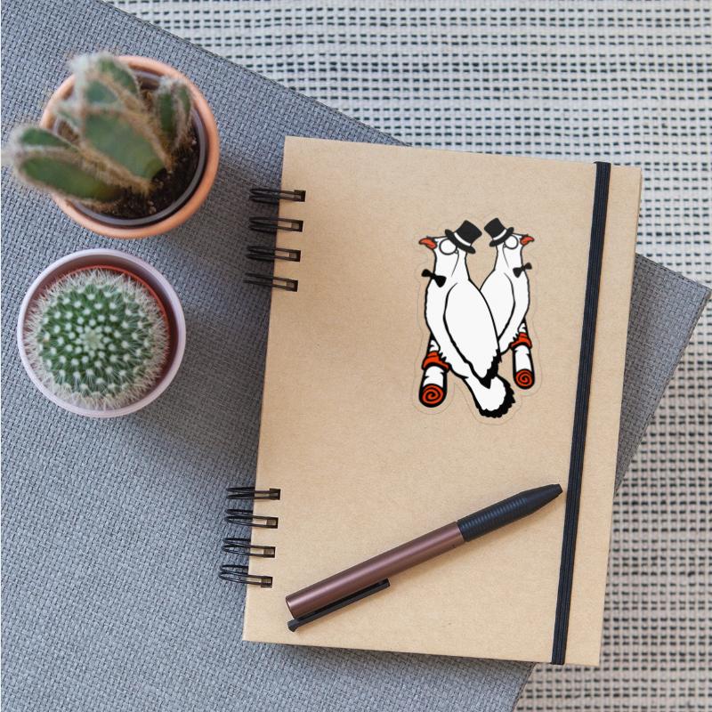 Sir birds team hat monocle glasses 2 rich friends