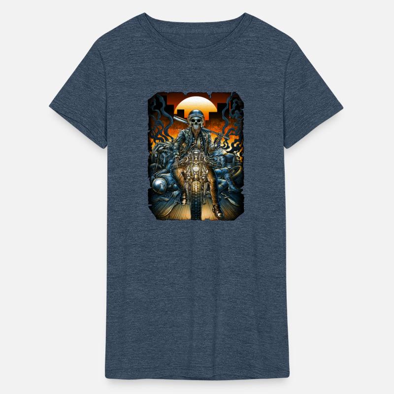 Skeleton gangster rider