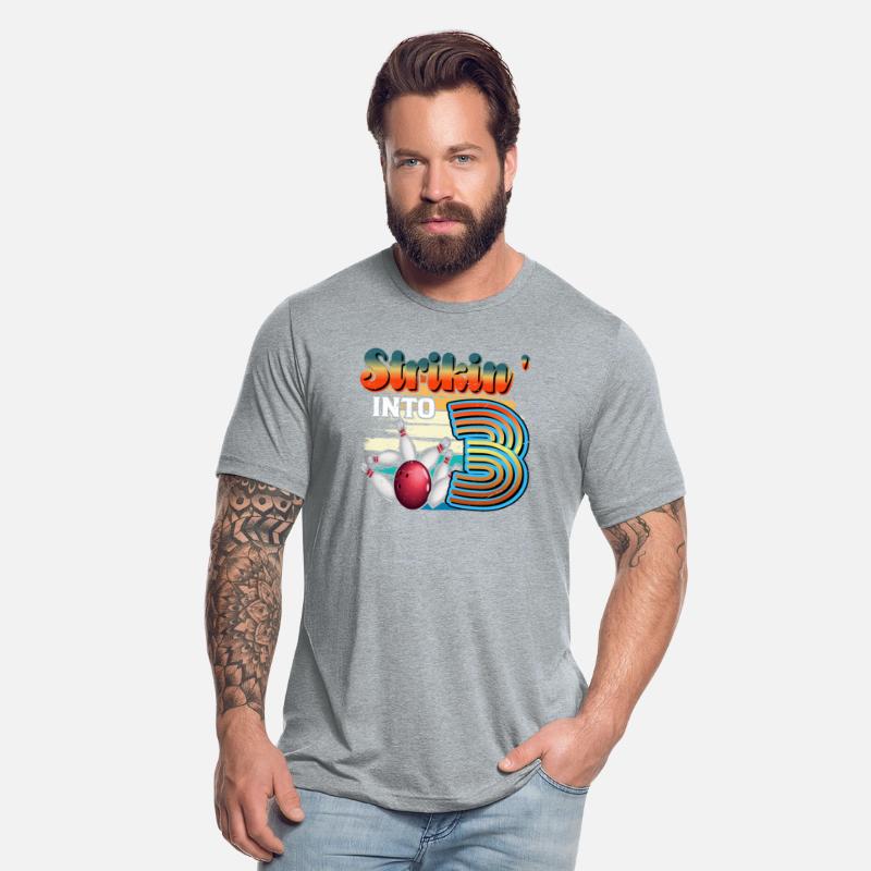 Strikin' Into 3 Bowling Bowler 3rd Birthday