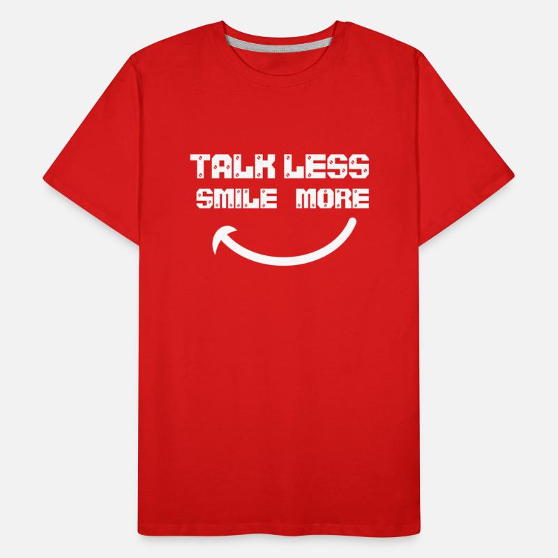 talk less smile more