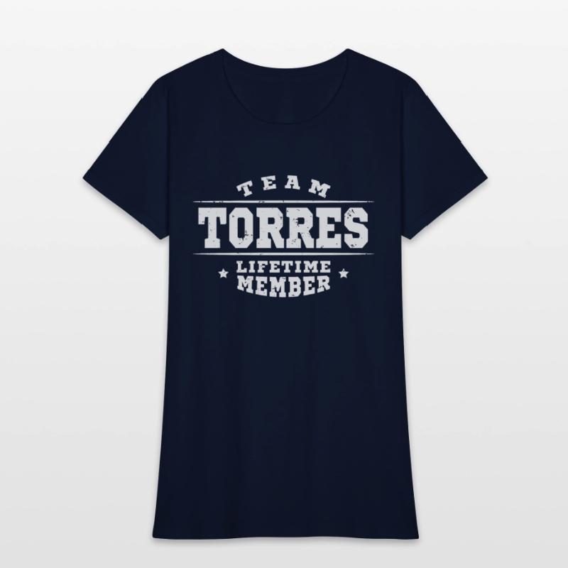 Team Torres Lifetime Member - Surname Family Name
