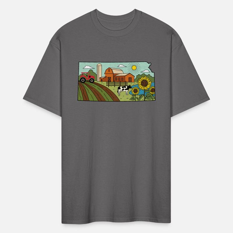 Wichita Overland Park Kansas State Map Souvenir