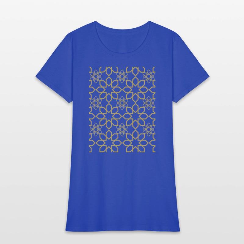 Yellow Gold Geometric T-Shirt