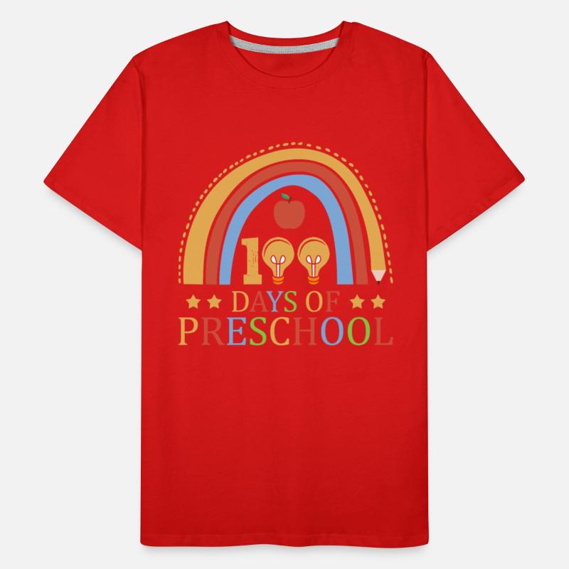 100 Days Of Preschool Nursery School Pencil