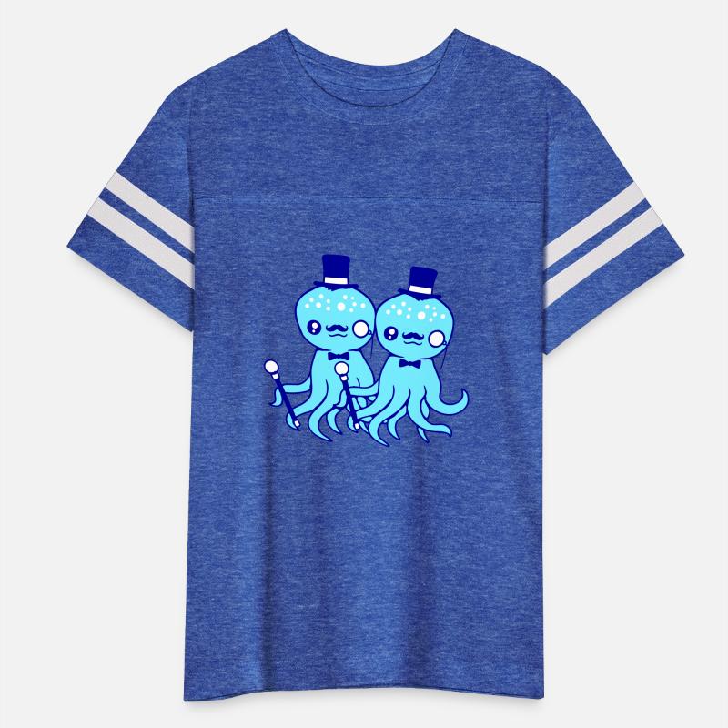 2 octopus sir hat monocle glasses two rich friends