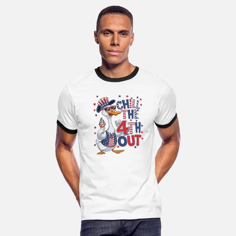 4th of July Patriotic Goose