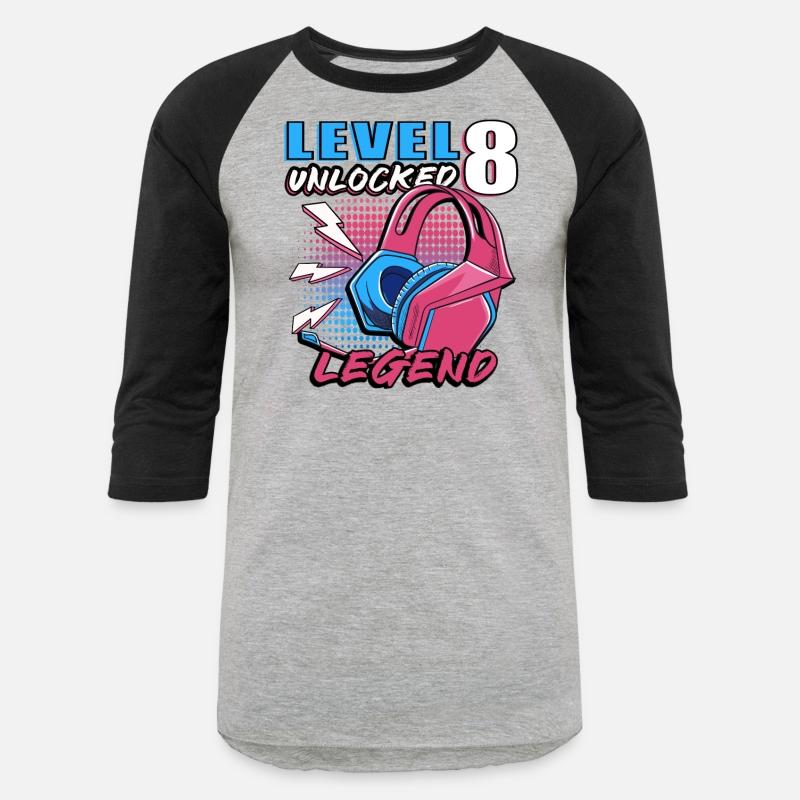 8th birthday level 8 gamer gift