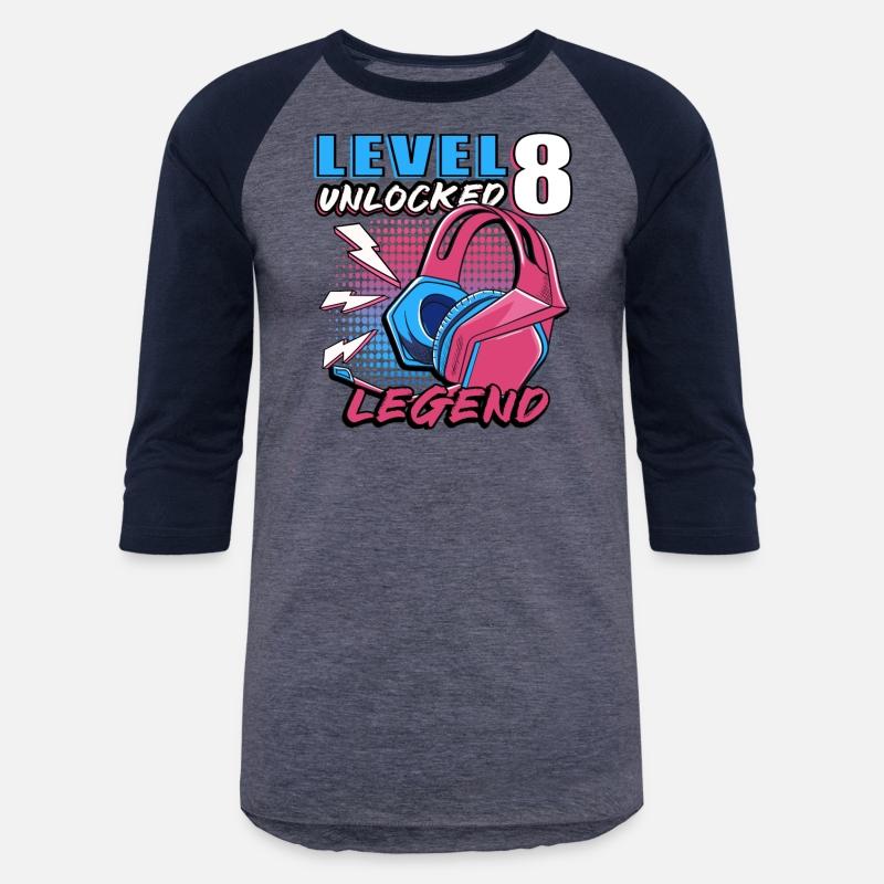 8th birthday level 8 gamer gift