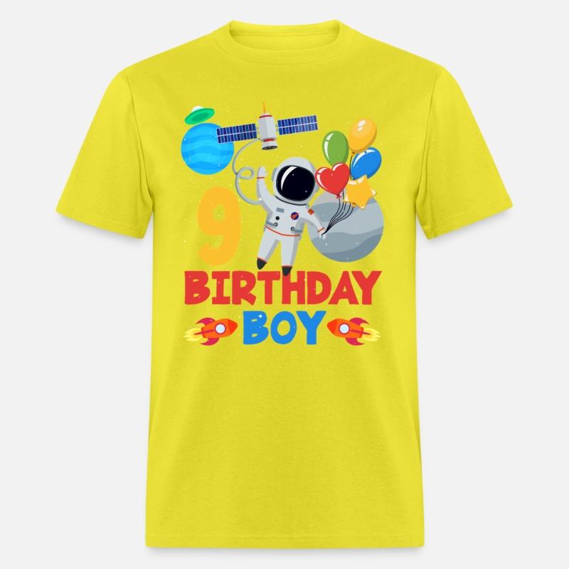 9th Birthday Boy Astronaut Adventure Fun
