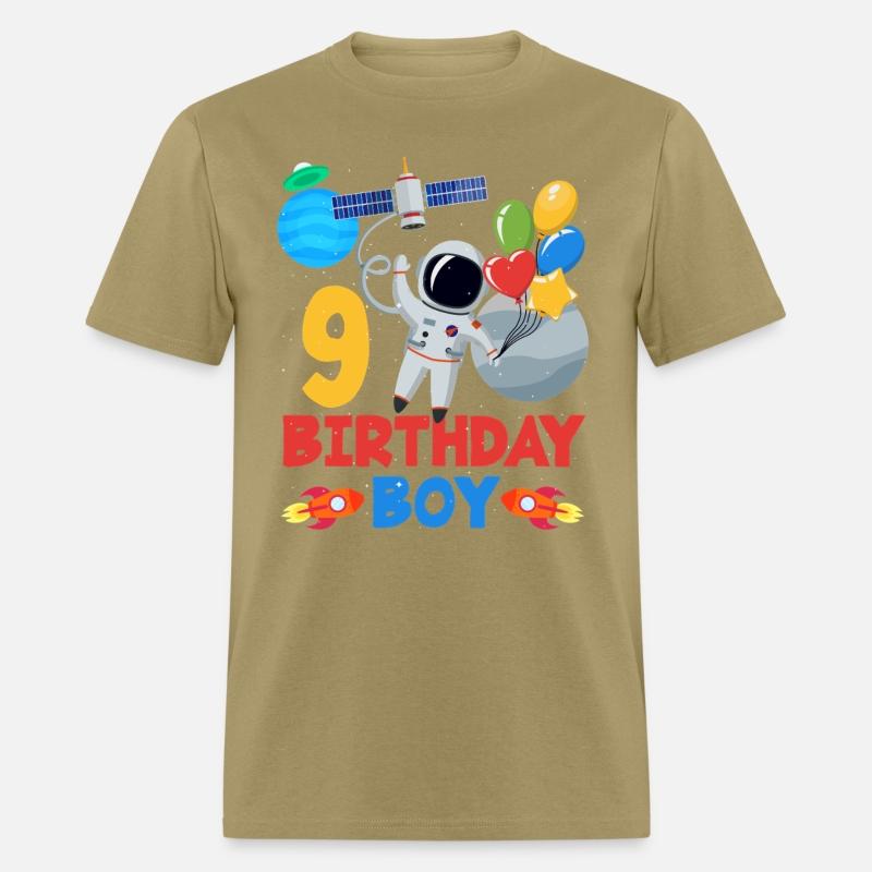 9th Birthday Boy Astronaut Adventure Fun