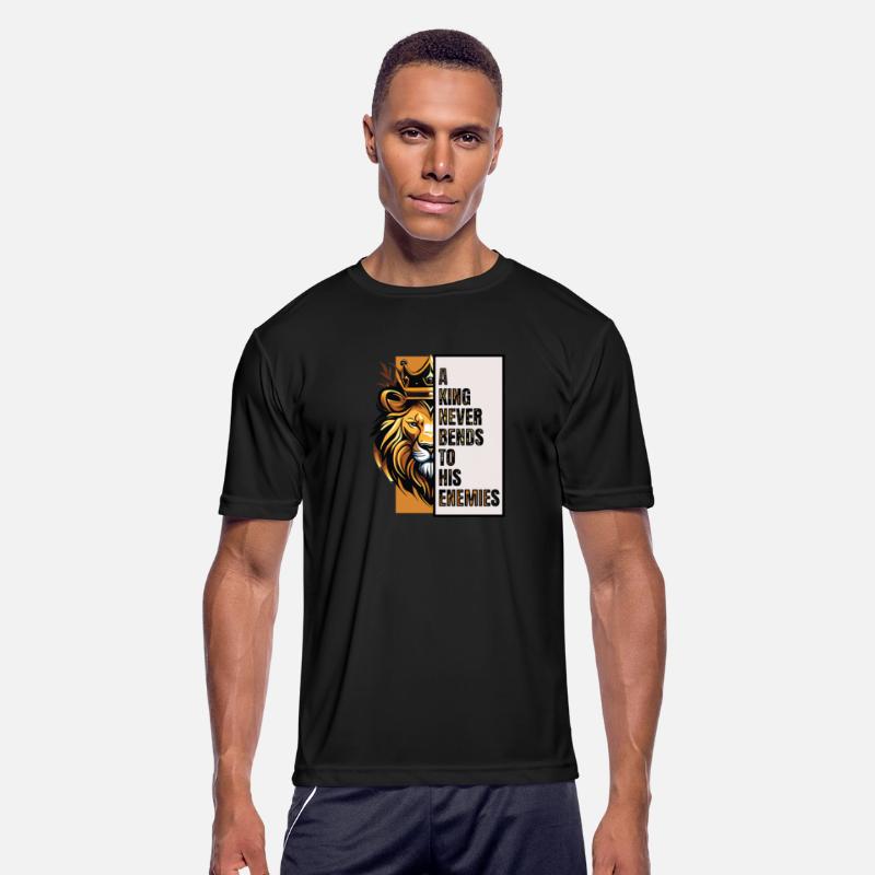 A KING NEVER BENDS TO HIS ENEMIES