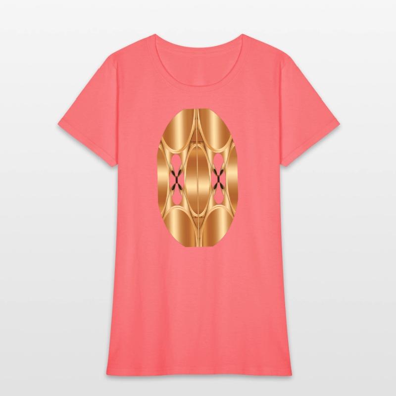 A new classic golden fox women's T-shirt for girls