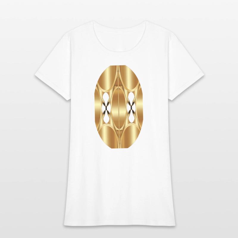 A new classic golden fox women's T-shirt for girls