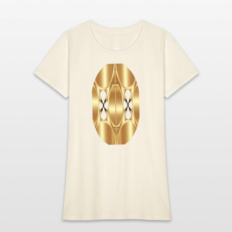 A new classic golden fox women's T-shirt for girls