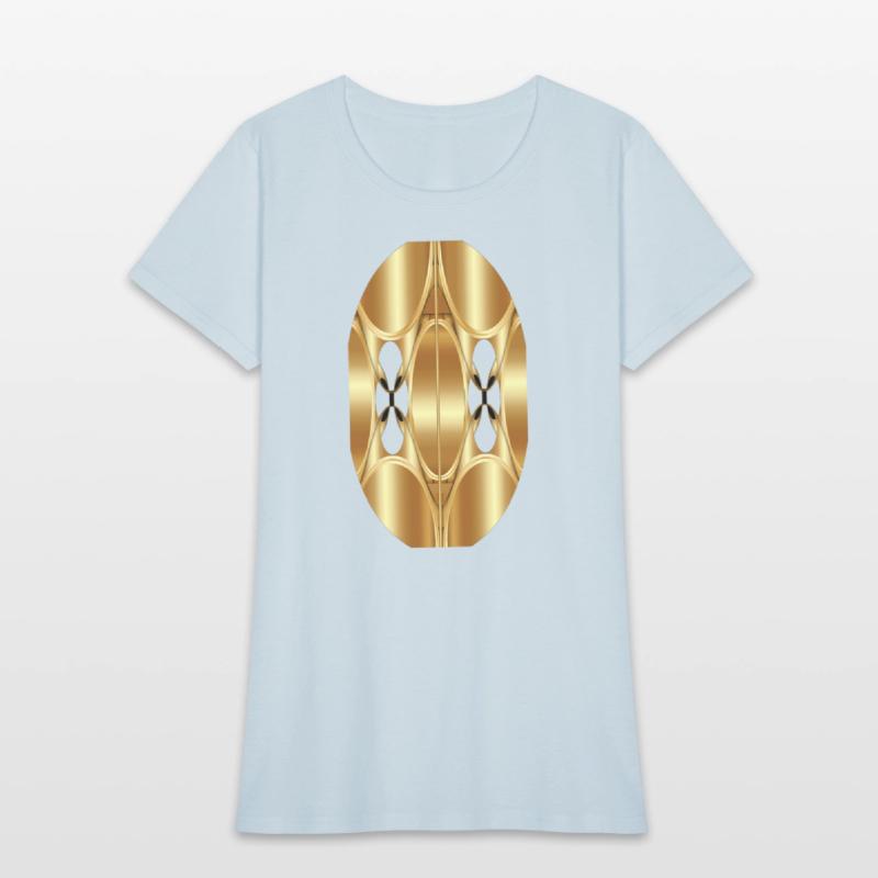 A new classic golden fox women's T-shirt for girls