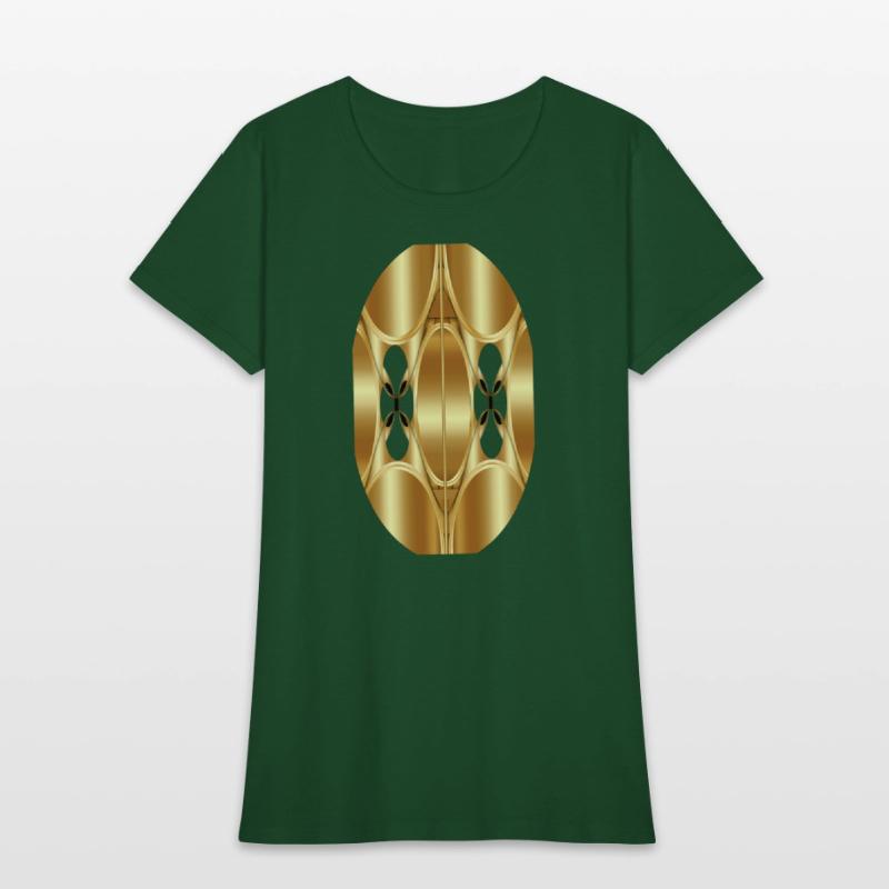 A new classic golden fox women's T-shirt for girls