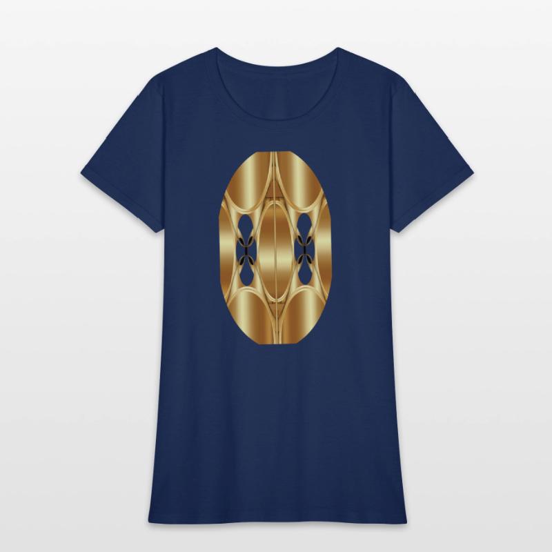 A new classic golden fox women's T-shirt for girls