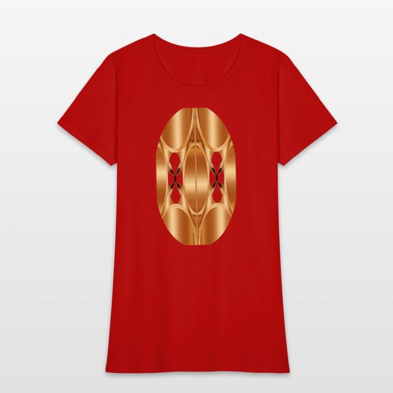 A new classic golden fox women's T-shirt for girls