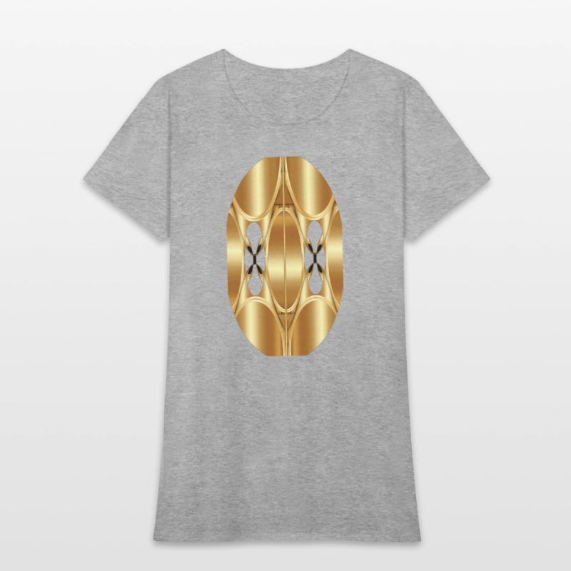 A new classic golden fox women's T-shirt for girls
