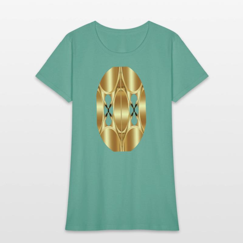 A new classic golden fox women's T-shirt for girls