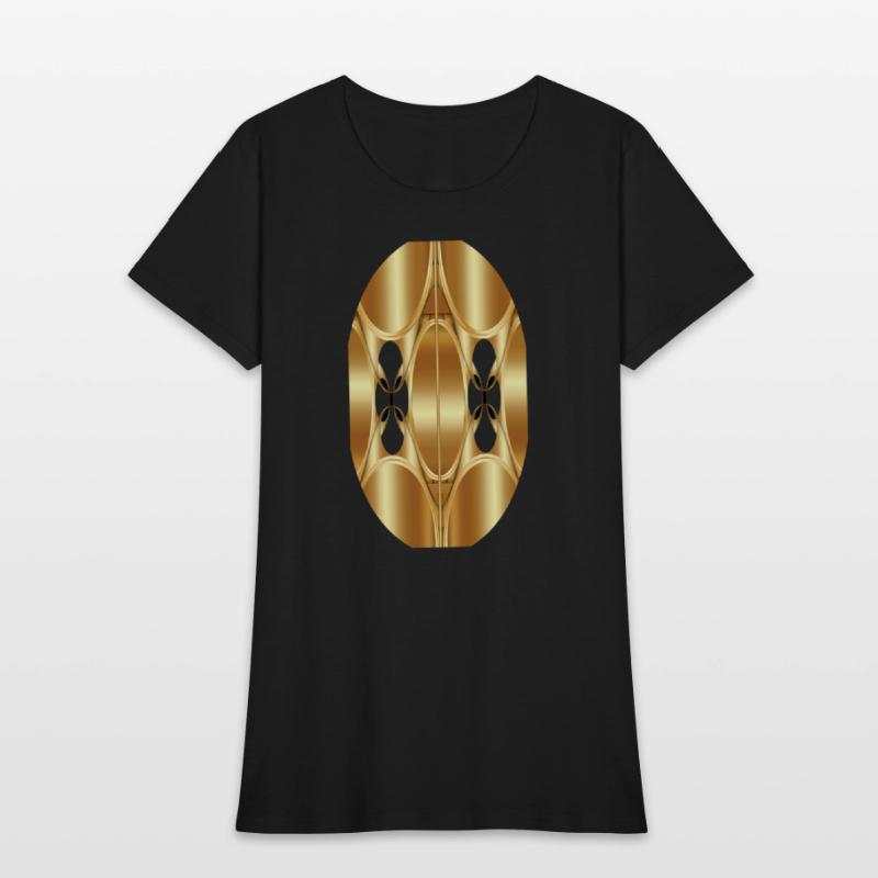 A new classic golden fox women's T-shirt for girls