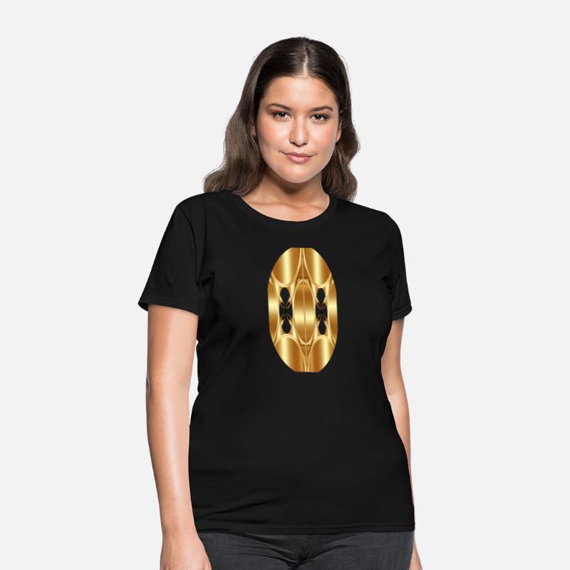 A new classic golden fox women's T-shirt for girls