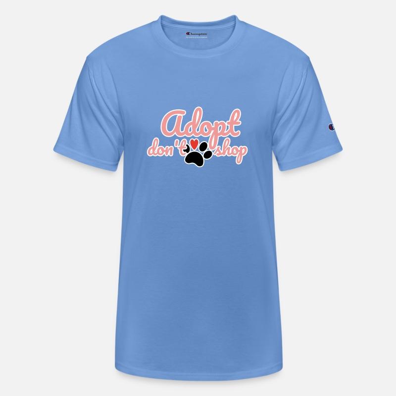 Adopt Dont Shop yellow