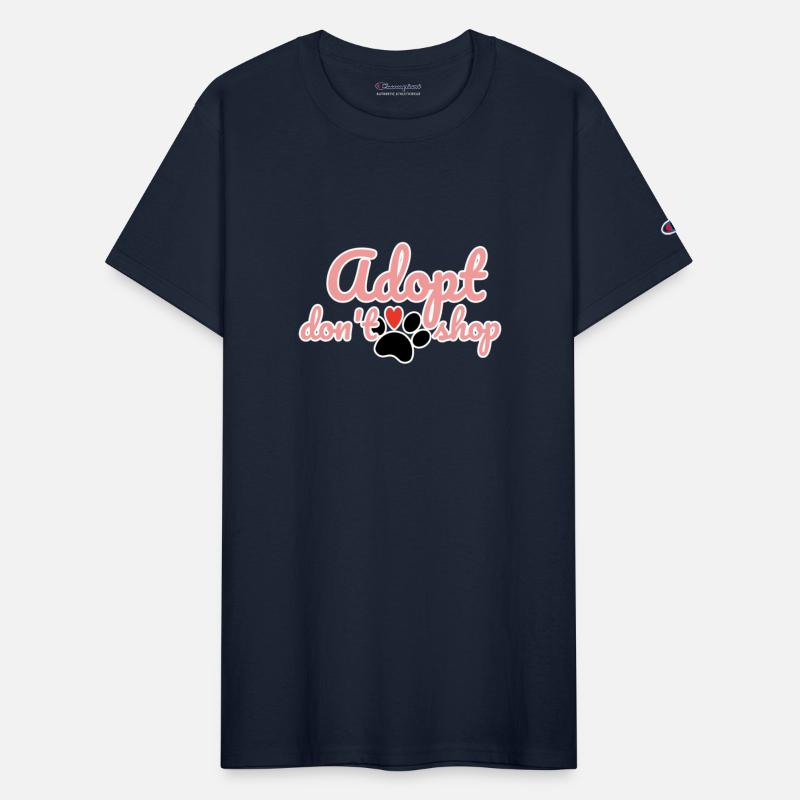 Adopt Dont Shop yellow