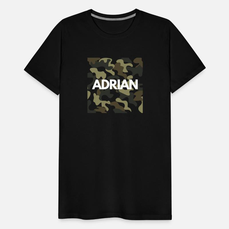 Adrian Name Hoodies Men Good Quality Camouflage