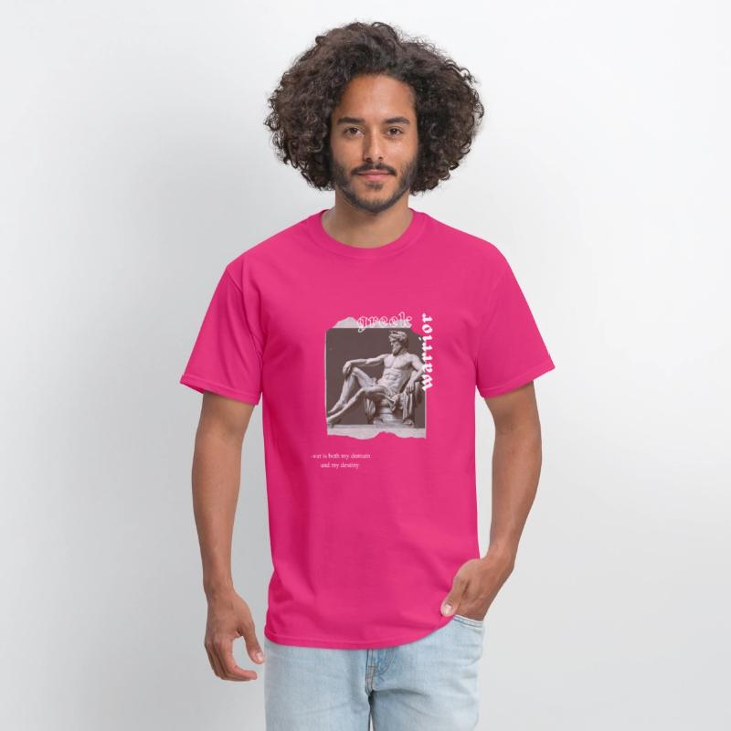aesthetic greek warrior ares design T-Shirt
