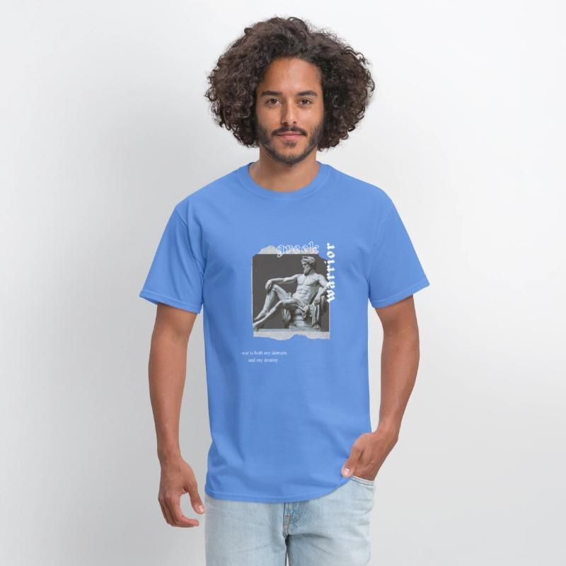 aesthetic greek warrior ares design T-Shirt